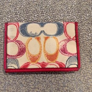 Retro Compact Coach Wallet